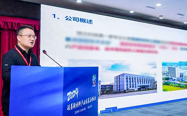 頂立科技參加硅基新材料高峰論壇，分享高純石英制備熱工裝備最新技術(shù)